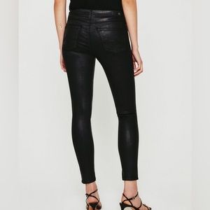 AG Leatherette ankle pants